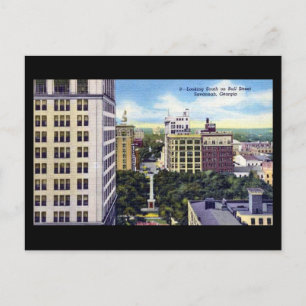 Postal antigua - Calle toro, Savannah, Georgia