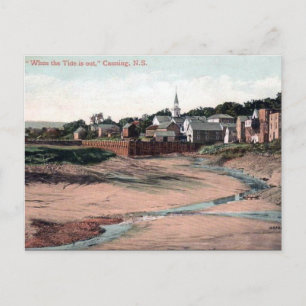 Postal antigua - Canning Nova Scotia, Canadá