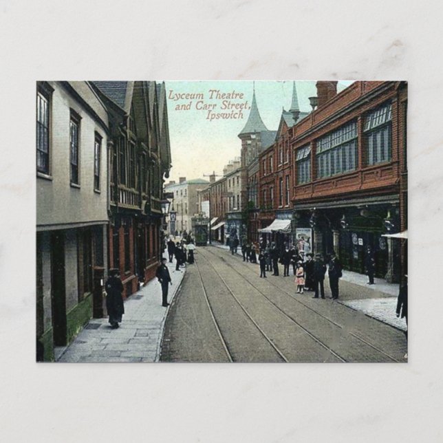 Postal antigua - Carr St, Ipswich, Suffolk (Anverso)