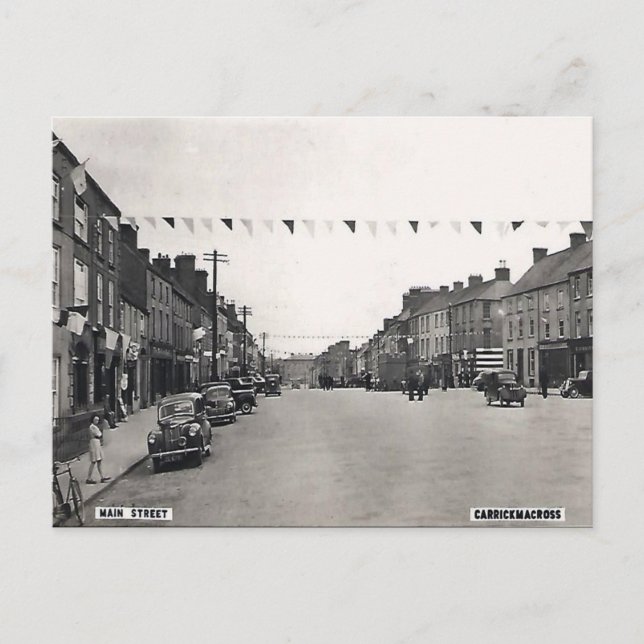 Postal antigua - Carrickmacross, Co Monaghan (Anverso)