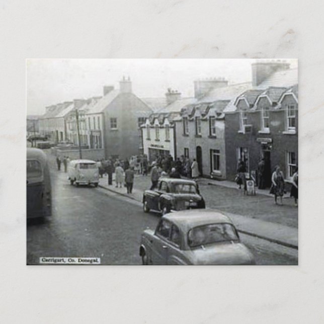 Postal antigua - Carrigart, Co Donegal, Irlanda (Anverso)