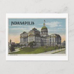 Postal Antigua Casa de Estado de Indiana, Indianápolis
