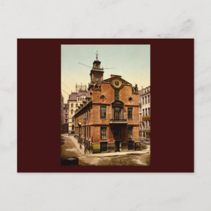 Postal Antigua Casa de Gobierno de Boston Massachusetts