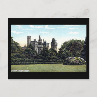 Postal antigua, castillo de Cardiff