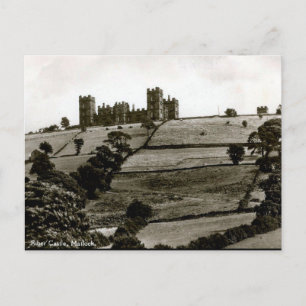 Postal antigua - Castillo de Riber, Matlock, Derby