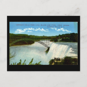 Postal antigua - Cataratas del Niágara