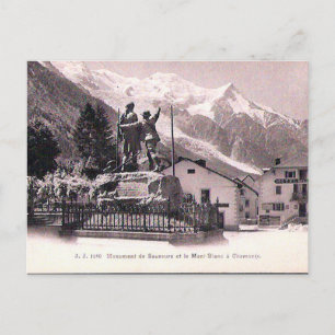 Postal antigua - Chamonix et Mont Blanc