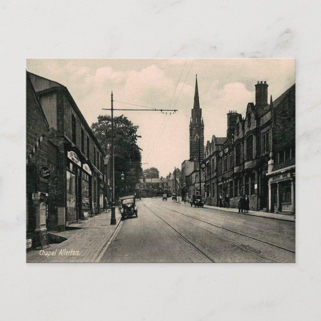 Postal antigua - Chapel Allerton, Leeds (Anverso)