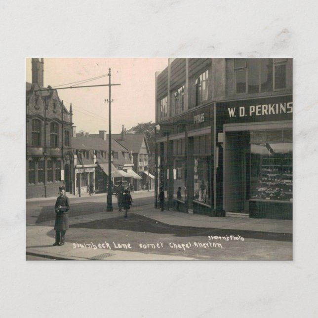 Postal antigua - Chapel Allerton, Leeds, Yorkshire (Anverso)