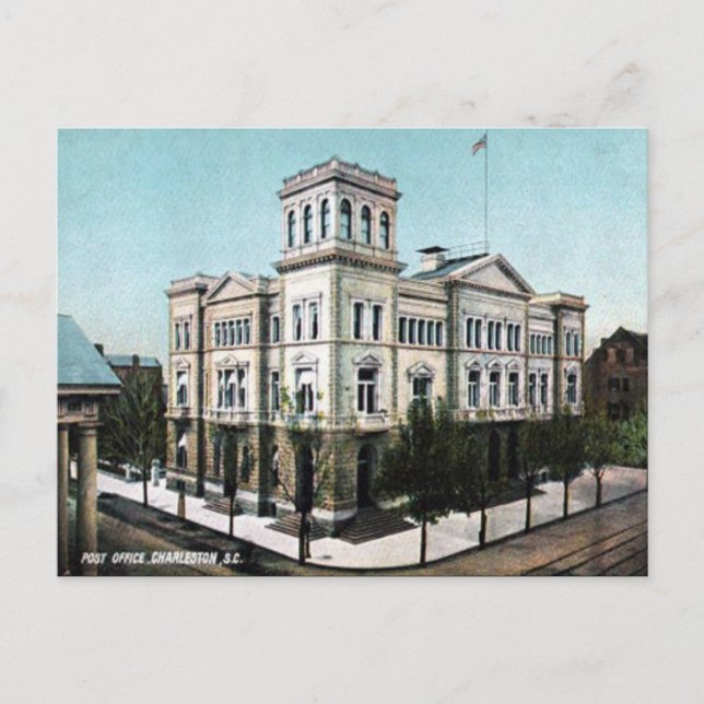Postal antigua - Charleston, Carolina del Sur (Anverso)