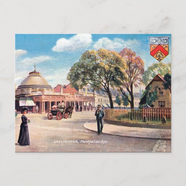 Postal antigua - Cheltenham, Gloucestershire (Anverso)