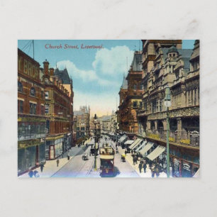 Postal antigua - Church Street, Liverpool