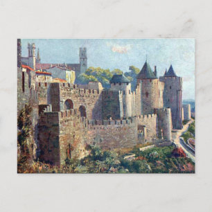 Postal antigua - Cité de Carcassonne, Aude