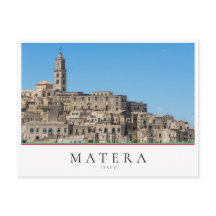 Antigua ciudad de Sassi di Matera en Italia