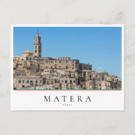 Postal Antigua ciudad de Sassi di Matera en Italia