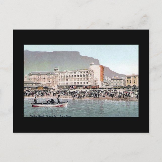 Postal antigua - Ciudad del Cabo, Sudáfrica (Anverso)