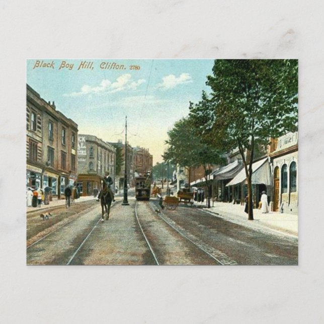 Postal antigua - Clifton, Bristol (Anverso)