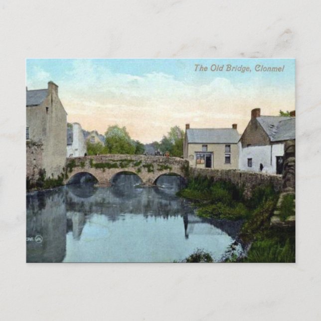 Postal antigua - Clonmell, Co Tipperary (Anverso)