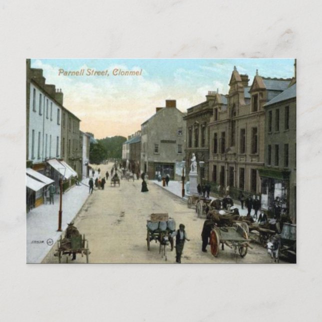 Postal antigua - Clonmell, Co Tipperary (Anverso)