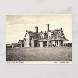 Postal antigua - Club de golf, Aldeburgh, Suffolk