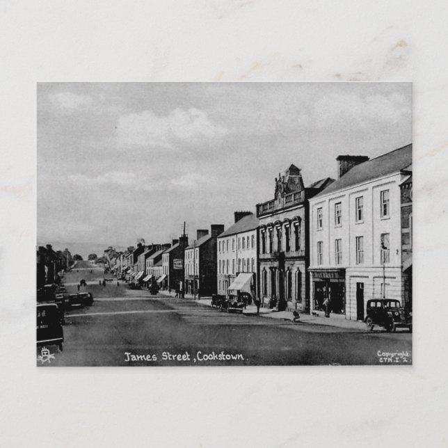 Postal antigua - Cookstown, Co Tyrone (Anverso)