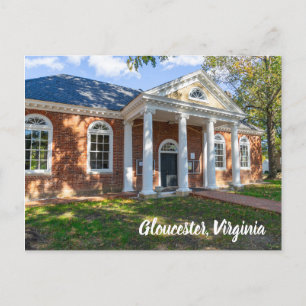 Postal Antigua corte de Gloucester, Virginia