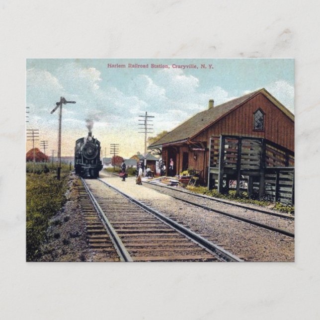 Postal antigua - Craryville, NY, EE. UU. (Anverso)