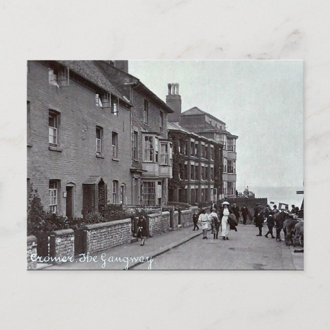 Postal antigua - Cromer, Norfolk (Anverso)