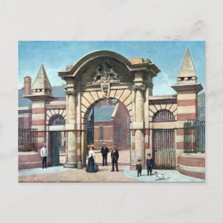Postal antigua - Cuarteles Navales reales, Portsea