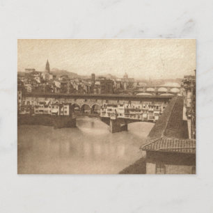 postal antigua de firenze