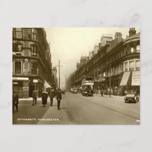 Postal antigua - Deansgate, Manchester (Anverso)