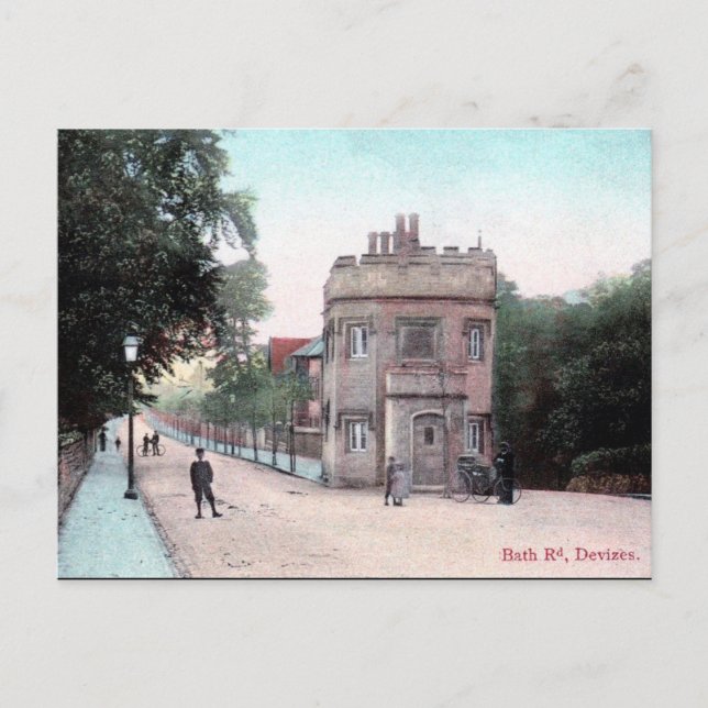 Postal antigua - Devizes, Wiltshire (Anverso)