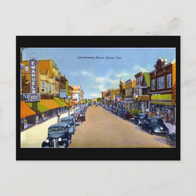 Postal antigua - Dover, Delaware (Anverso)