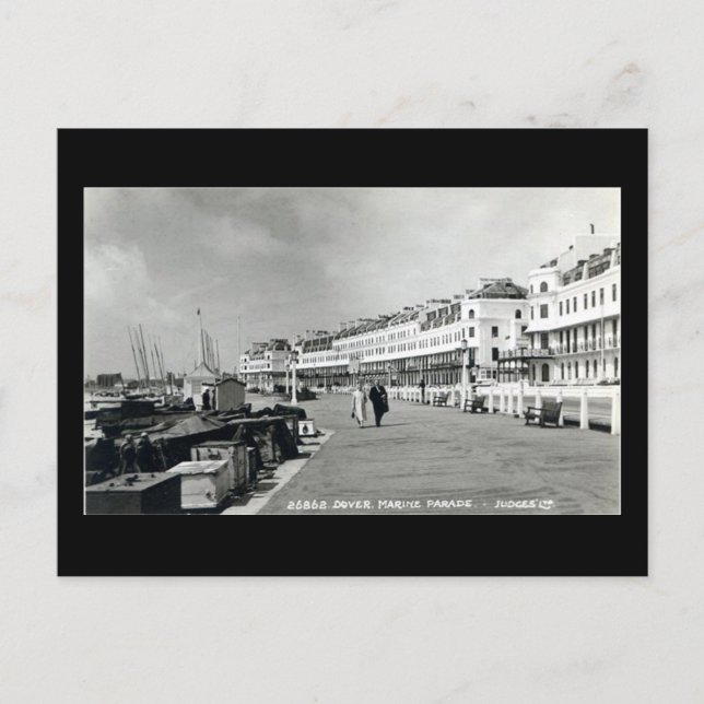 Postal antigua, Dover, Kent (Anverso)