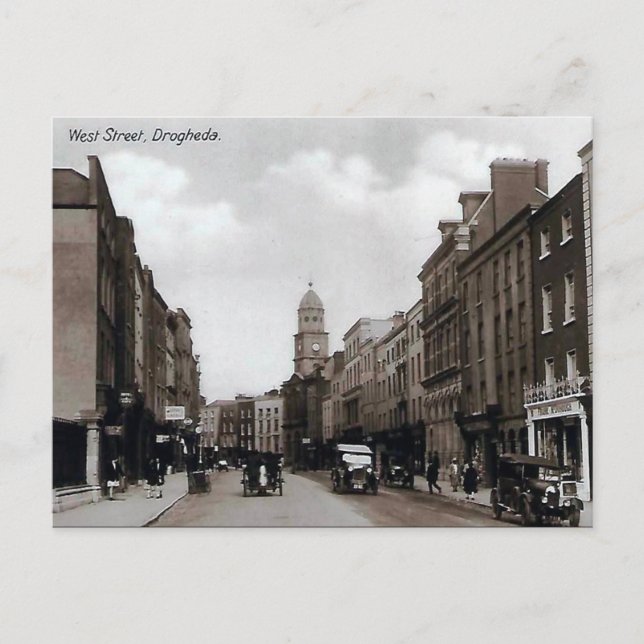 Postal antigua - Drogheda, Co Louth, Irlanda (Anverso)