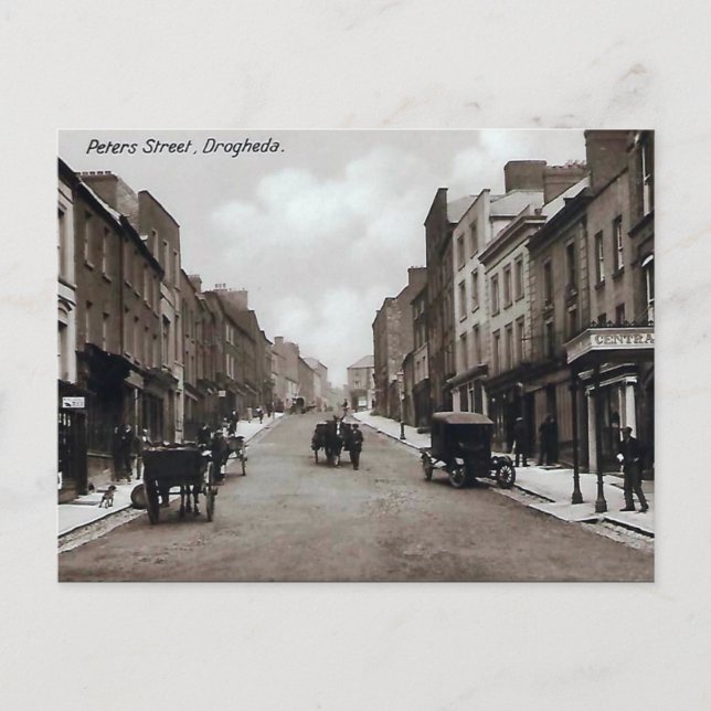 Postal antigua - Drogheda, Co Louth, Irlanda (Anverso)