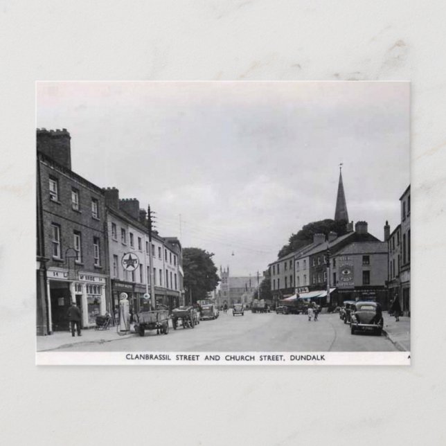 Postal antigua - Dundalk, Co Louth (Anverso)