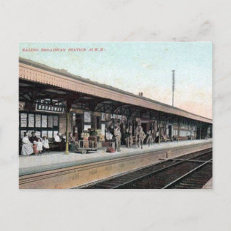 Postal antigua - Ealing Broadway Station