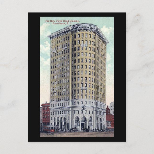 Postal antigua - Edificio de la cabeza de Turquía, (Anverso)