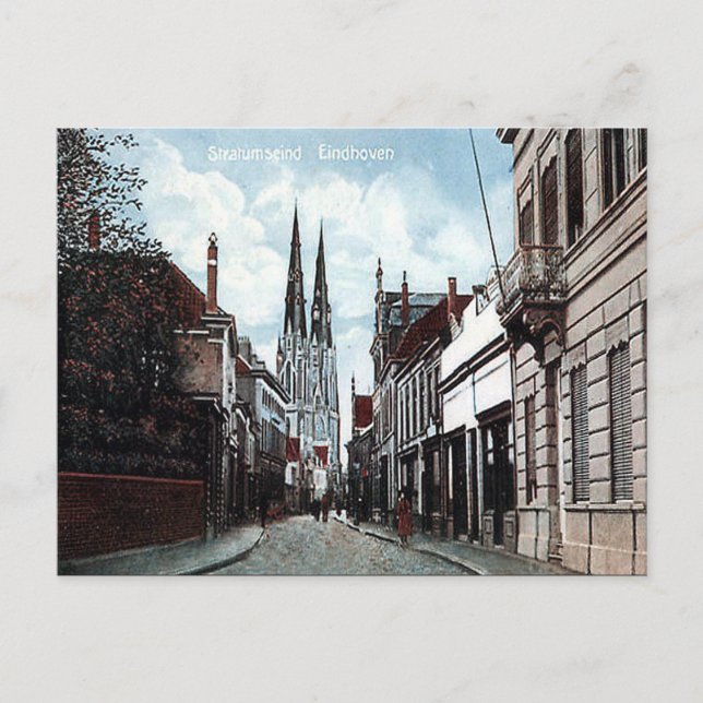 Postal antigua - Eindhoven, Países Bajos (Anverso)