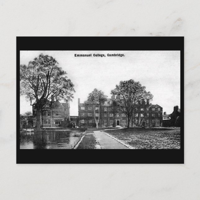 Postal antigua - Emmanuel College, Cambridge (Anverso)