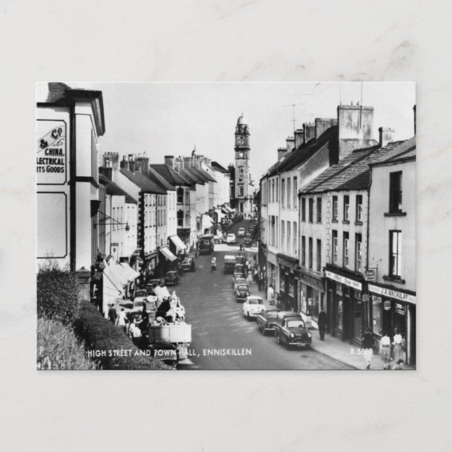 Postal antigua - Enniskillen, Co Fermanagement (Anverso)