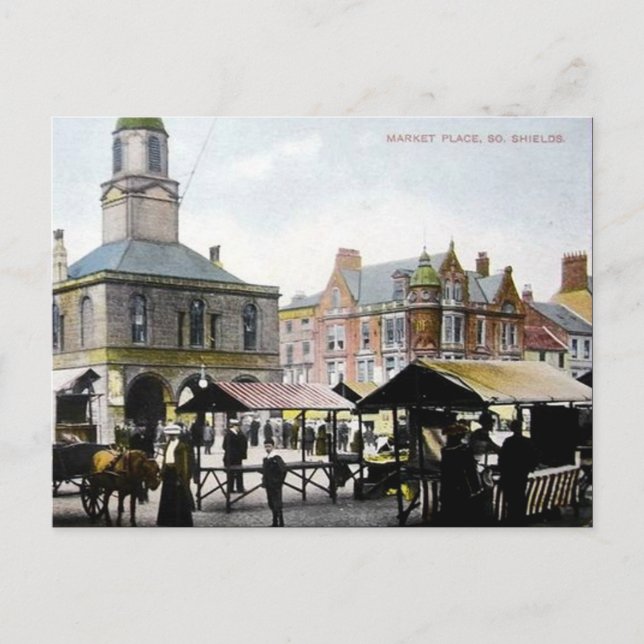 Postal antigua - Escudos del sur, Tyne y Wear (Anverso)