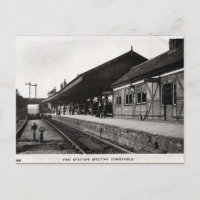 Postal antigua - Estación de estabilidad Melton, N
