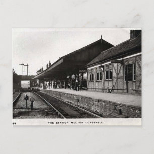 Postal antigua - Estación de estabilidad Melton, N
