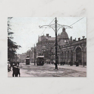 Postal antigua - Estación de Midland, Leicester