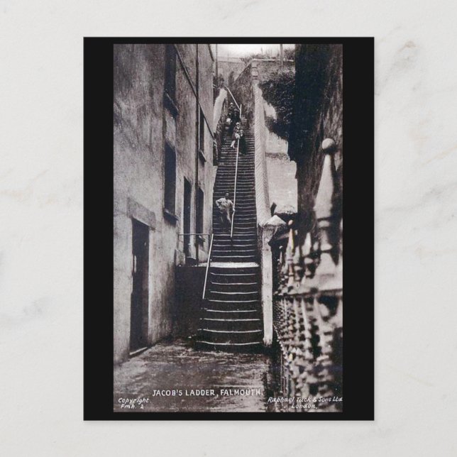Postal antigua - Falmouth, Cornwall (Anverso)