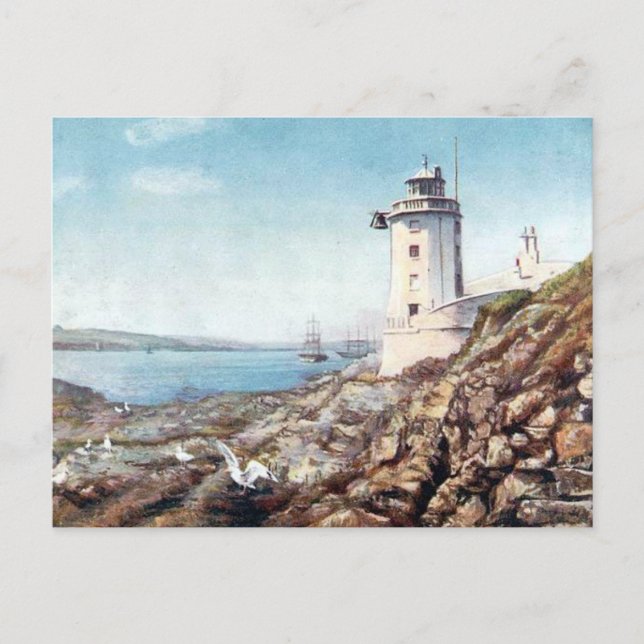 Postal antigua - Falmouth, Cornwall (Anverso)