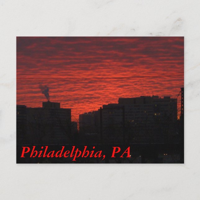Postal Antigua Filadelfia (Anverso)