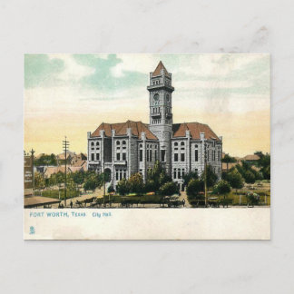 Postal antigua - Fort Worth, Texas